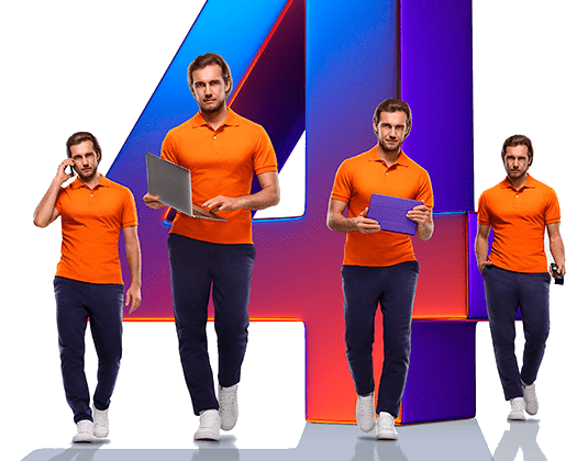 Великолепная четверка Ростелеком в&nbsp;деревня Ледно (Орловская область)